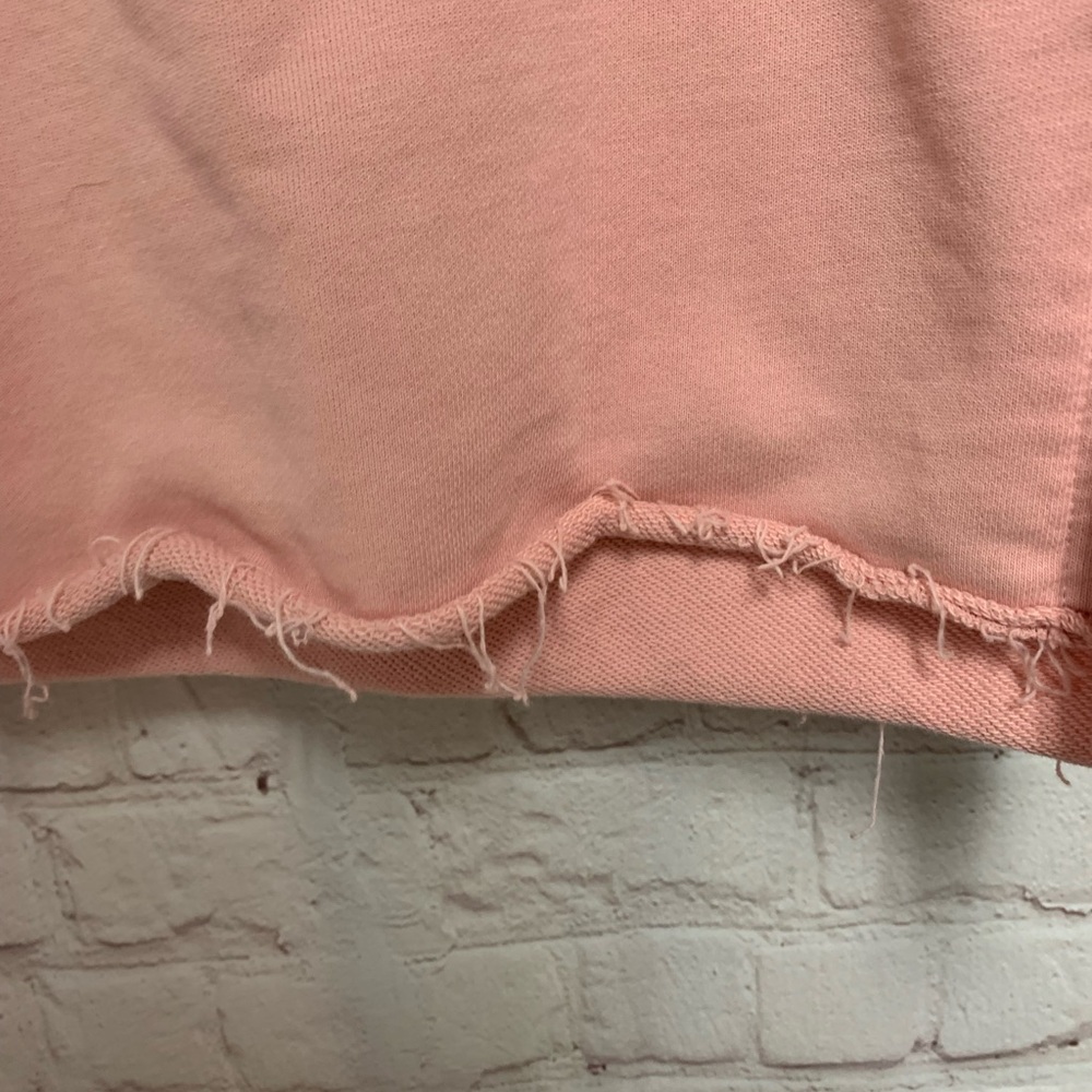 Drew House Pink Deconstructed Mascot Happy Face Hoodie Size M - Picture 7 of 9